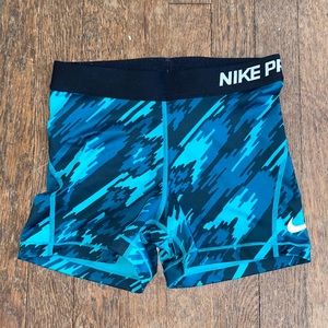 Nike compression shorts- women’s size small